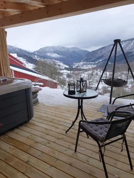 Luster Molden 2-Fjellutsikt Og Jacuzzi Tilgang. 아파트 외부 사진